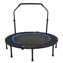 Nadine Foldable Mini Fitness Trampoline with Handle